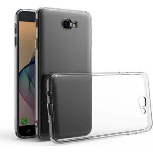 Samsung Galaxy J7 Prime Kamera Korumalı Şeffaf Yumuşak Silikon Kılıf