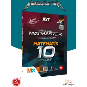A Yayınları Bekosistem Matmaster AYT Matematik 10'lu Deneme Bekir Avşar
