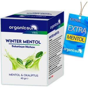 Winter Mentol Buharlaşan Merhem Viks Vicks Vikis Mentol ve Okaliptus 40 gr