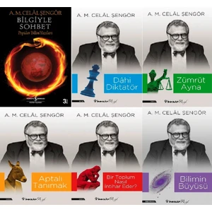 İnkılap Kitabevi Bilgiyle Sohbet - Dahi Diktatör - Aptalı Tanımak - Bilimin Büyüsü / 6 Kitap - Celal Şengör