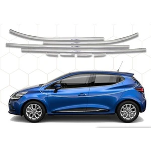 ŞüsCarOto Aksesuar Renault Clio 4 Hb Krom Cam Çıtası 8 Parça 2012 ve Üzeri