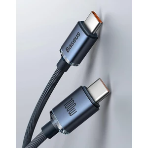 Super Şarj 2mt Type-C To Type-C Şarj Kablosu 480MBPS Veri Aktarım Kablosu Laptop Macbook Şarj