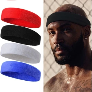 444 Marka Havlu Ter Bandı Kafa Bandı Headband Tenis Saç Bandı