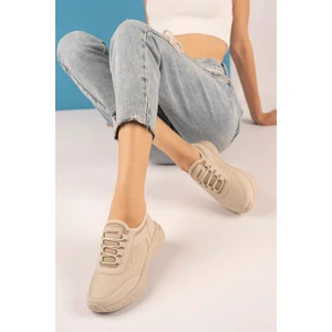 Aleza Shoes Bağcıksız Ortopedik Yürüyüş Ayakkabısı
