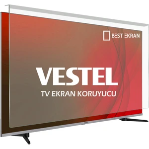 Best Ekran Vestel 49" 123 cm Tv Ekran Koruyucu Oled Qled 4k-8k Uhd Android Google smart Full Hd uyumlu
