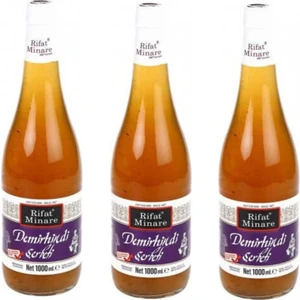 Rıfat Minare Demirhindi Şerbeti Cam 1000 ml 3 Adet