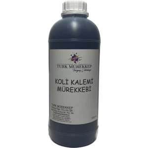 Turk Mürekkep Koli Kalemi Mürekkebi Siyah 1000 Ml.