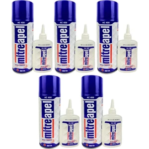 Mitreapel Hızlı Yapıştırıcı AC400 400 Ml ve CA100 5 Adet