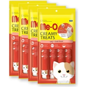 Me-O Creamy Treats Yengeçli Ödül Kreması 4"lü Çubuk 60 G