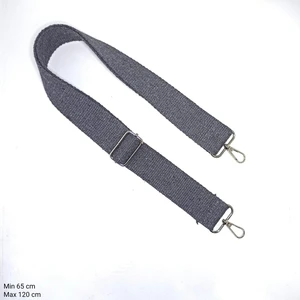 Inci Tuhafiye Vintage Kumaş Ayarlanabilir Çanta Sapı Kancalı (MIN:65CM & MAX:120CM)
