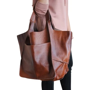 Yingxinfeng Store Kadın Büyük Pu Deri Satchel El Çantası Iş Tote Omuz Çantaları Çanta Çanta Yumuşak Crossbody Büyük Boy Çanta (Yurt Dışından)