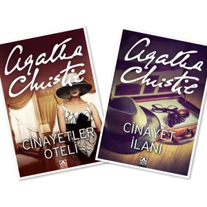 Cinayetler Oteli - Cinayet İlanı - - 2 Kitap - Agatha Christie