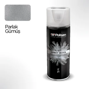 Metalik Parlak Gümüş Sprey Boya 400 ml