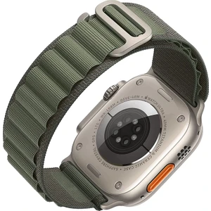 Apple Watch Uyumlu 38MM 40MM 41MM 42MM 44MM 45MM 49MM 1/2/3/4/5/6/se/7/8/ultra Kordon Alpine Loop Kordon