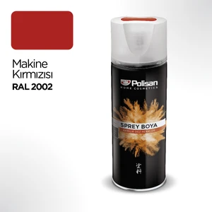 Akrilik Makine Kırmızısı Sprey Boya 400 ml - RAL 2002