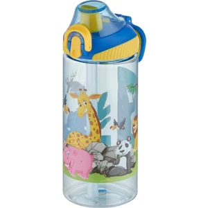 Fiftyfifty Tritan 500ML Silikon Pipetli Çocuk Su Matarası