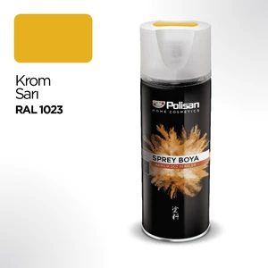 Akrilik Krom Sarı Sprey Boya 400 ml - RAL 1023