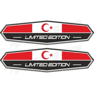 Limited Edition Türkiye 3 Boyutlu Damla Sticker