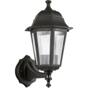 Dekoratif Optik Altıgen Siyah Duvar Armatür Aplik 20CM x 34CM