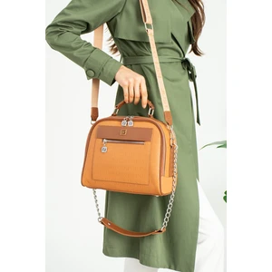 Just Polo Taba Yeni Sezon Orta Boy 4 Bölmeli Omuz ve Çapraz Çantası 24X29CM PBU2057