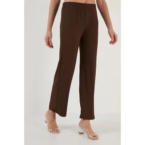 Fitilli Rahat Kesim Bol Paça Pantolon Bayan Pantolon 5865028
