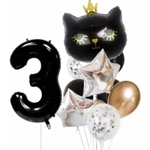 Çıtı Pıtı Store Kedi Doğum Günü Set