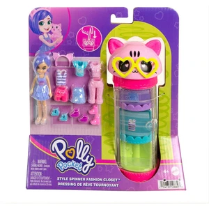 Polly Pocket Stil Döndürücü Moda Dolabı HKW04 HKW07 Lisanslı Ürün