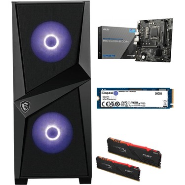 Pcbox Msı Intel Core I5 13400F / Rtx 3060 12GB / 16GB Ddr4 / Fiyatı