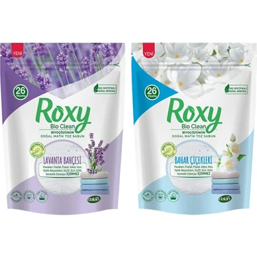 Dalan Roxy Bio Clean Matik Toz Sabun 800 gr Bahar Çiçekleri Fiyatı
