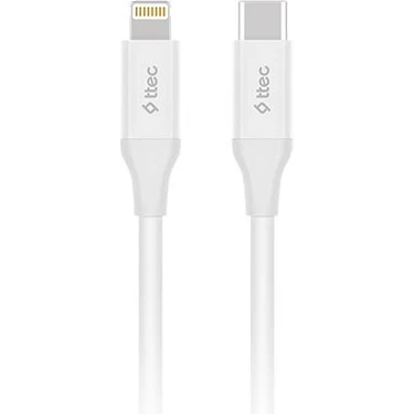 Ttec 20W Pd Destekler Type-C - Lightning Iphone Hızlı Şarj ve Data Transfer Kablosu 150CM İphone