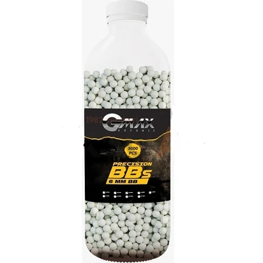 Gmax 0,25 Gram Airsoft Plastik Bb 3000 Adet