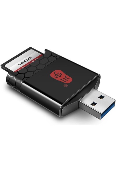 Teenspirit Kawau C362 Yüksek Hızlı USB 3.1 Uhs - Iı4.0 Sd Uhs - Iı4.0 Tf Mikro Sd Kart Okuyucu (Yurt Dışından)