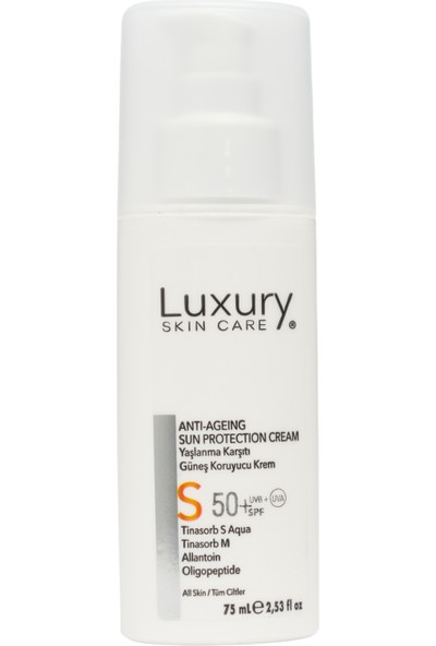 Luxury Skin Care Güneş Koruyucu Krem - Tüm Ciltler 75 mL