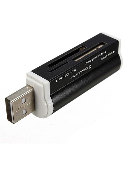 Micro Sd Mmc Sdhc Tf M2 İçin USB 3.0 Hepsi 1 Çoklu Bellek Kartı Okuyucu - Siyah (Yurt Dışından) fiyatları