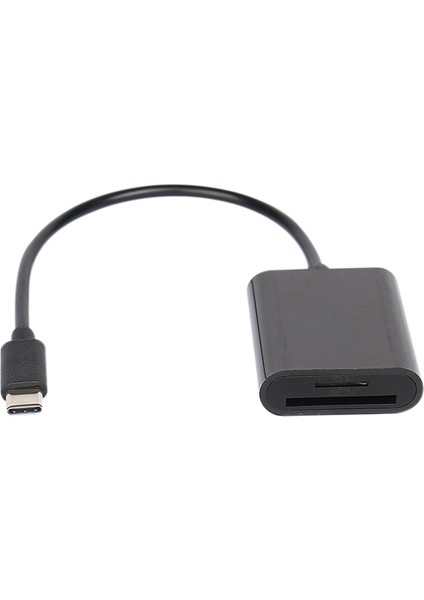 USB Tip C Kart Okuyucu, USB 3.0 2'si 1 Arada Kart Okuyucu Çalışma Sd Kartı / Mikro Sd Kart / MacBook Pro İçin Tf Kartı Samsung Galaxy S9 S8 Not 9/8 Lg G5 (Yurt Dışından)