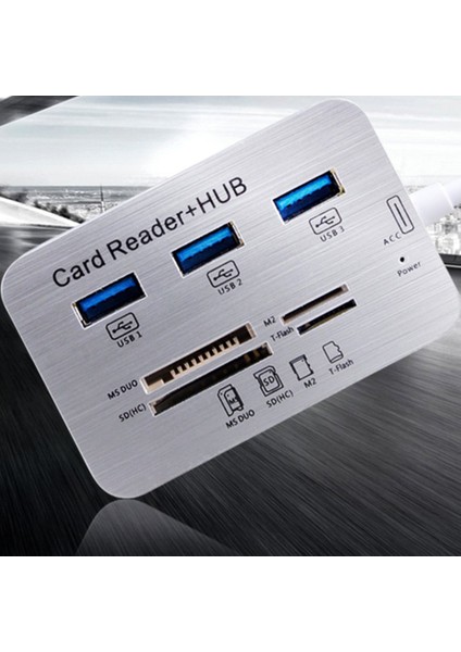 T Mikro USB 3.0 Kart Okuyucu Hub Yüksek Hızlı Harici Bellek Okuyucular (Yurt Dışından) modelleri