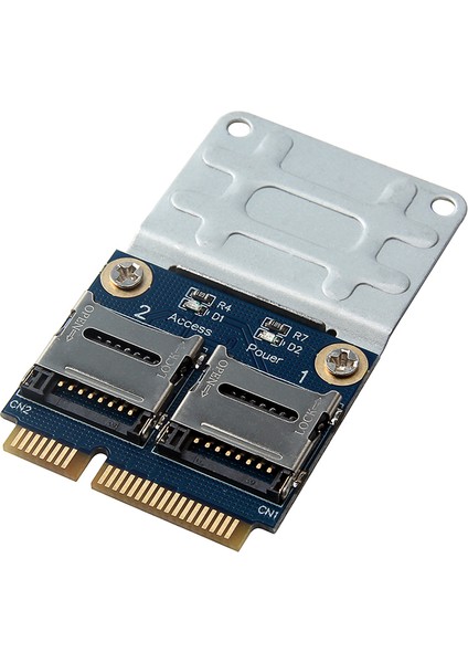 Çift Mikro Sd Tf Mini Pcı Express Hafıza Kartı Okuyucu Adaptörü Dizüstü Bilgisayar İçin Dönüştürücü Kartı (Yurt Dışından) fiyatları