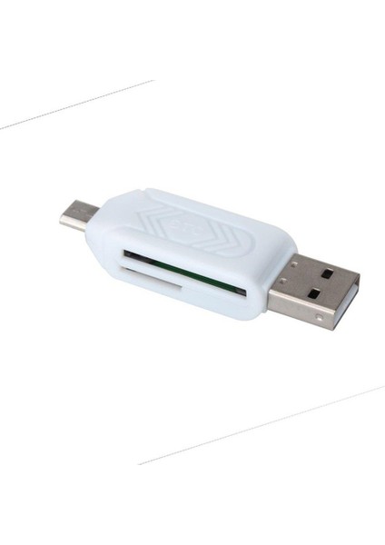 Android Evrensel Otg Kart Okuyucu İçin Mikro USB Otg Kart Okuyucu Tf Kart Okuyucu (Yurt Dışından)
