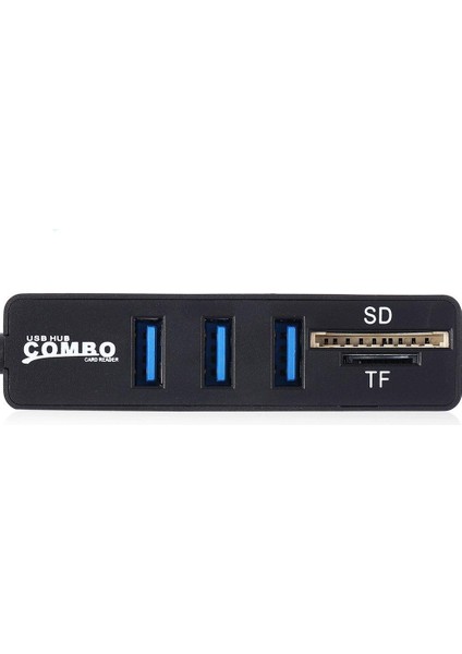 Ef USB 2.0 Hub Konektörü, Tf Kart Bağlantı Noktalarını Destekler Adaptör Genişletici Okuyucu (Yurt Dışından) indirimleri