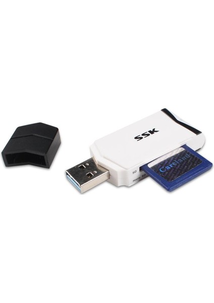 Ssk SCRM601 2'si 1 Arada Yüksek Hızlı USB 3.0 Sd / Tf Kart Okuyucu (Yurt Dışından)