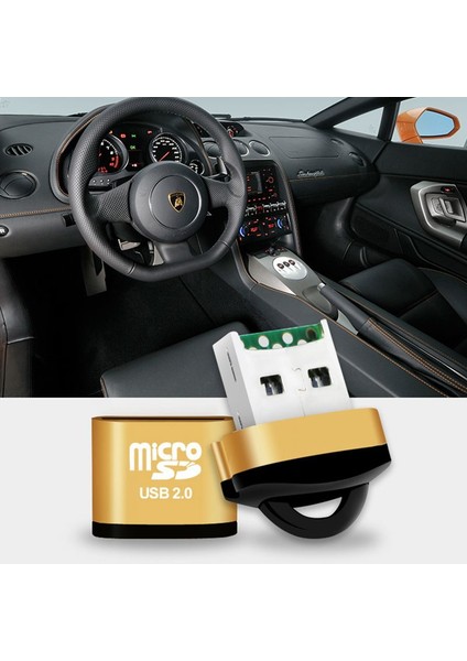 Yeni Yüksek Hızlı Mini USB 2.0 Micro - Sd Tf Hafıza Kartı Okuyucu Adaptörü (Yurt Dışından) fiyatları