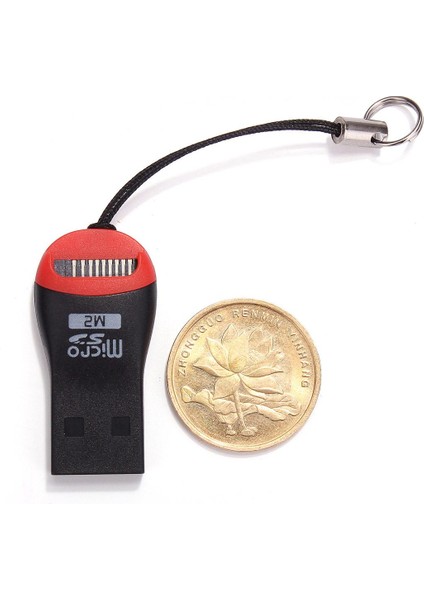 5 Adet Mini USB 2.0 Micro Sd T - Flash Sdhc Ms Tf M2 Yüksek Hızlı Hafıza Kartı Okuyucu 1 - 16GB (Yurt Dışından)