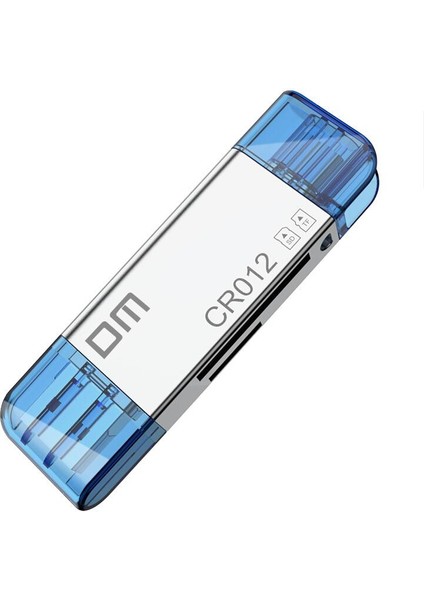 Dm CR012 2'si 1 Arada Tip - C USB 3.0 - Sd Tf Mikro Sd Otg Kart Okuyucu, Masaüstü Bilgisayar Bilgisayar Telefonları İçin (Yurt Dışından)