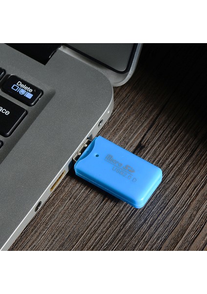 USB 2.0 Yüksek Hızlı Aktarım Kart Okuyucusu Doğrudan USB Bağlantı Noktası (Yurt Dışından)