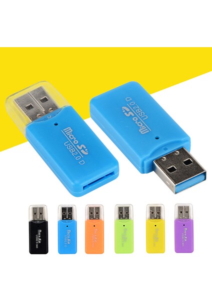 USB 2.0 Yüksek Hızlı Aktarım Kart Okuyucusu Doğrudan USB Bağlantı Noktası (Yurt Dışından) fiyatları