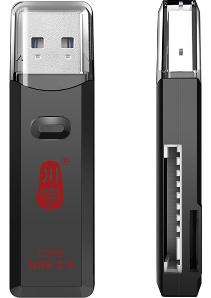 Yeni Kamera Kawau C396 Duo USB 3.0 Sd Tf Mikro Sd Kart Okuyucu Desteği Eşzamanlı Okuma (Yurt Dışından)
