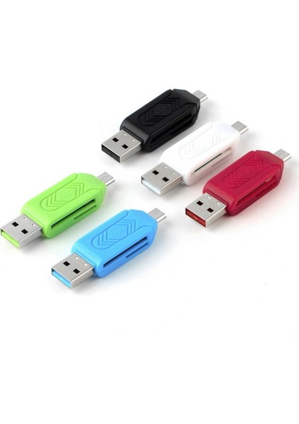 Mikro USB Kart Okuyucu Tf/çok Fonksiyonlu USB Kart Okuyucu Evrensel Hafıza Kartı (Yurt Dışından) indirimleri