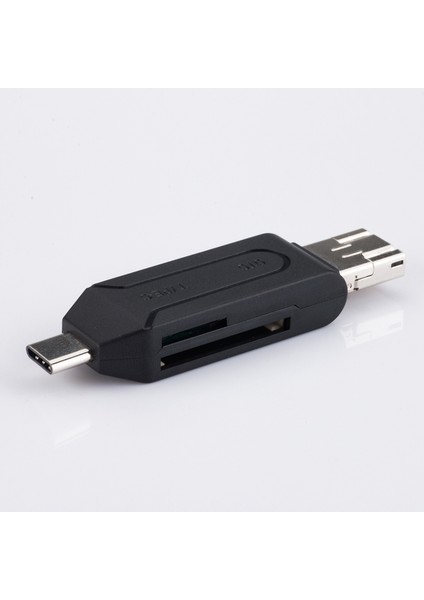 Mini 5'i 1 Arada Kart Okuyucu Çok Işlevli Type - C USB C/usb A/micro - USB Tf/otg USB 2.0, Samsung Macbook İçin (Yurt Dışından)
