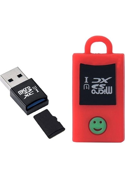 Mını 5gbps Süper Hızlı USB 3.0 Micro Sd/Sdxc Tf Kart Okuyucu Adaptörü (Yurt Dışından)