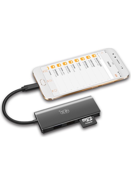 Kamera Parçaları Kawau H330 5 - In - 1 Type - C - 2 - Port USB 3.0 Pd3.0 Otg Hub Sd Tf Kart Okuyucu (Yurt Dışından)